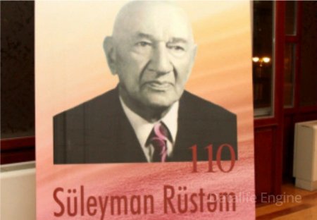 Süleyman Rüstəmin yubiley tədbiri keçirilib – FOTO