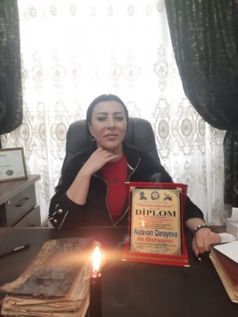 Natavan Qarayeva ilin ekstrasensi fəxri media mükafatına layiq görülüb